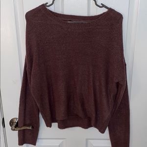 Forever 21 Open Back light sweater